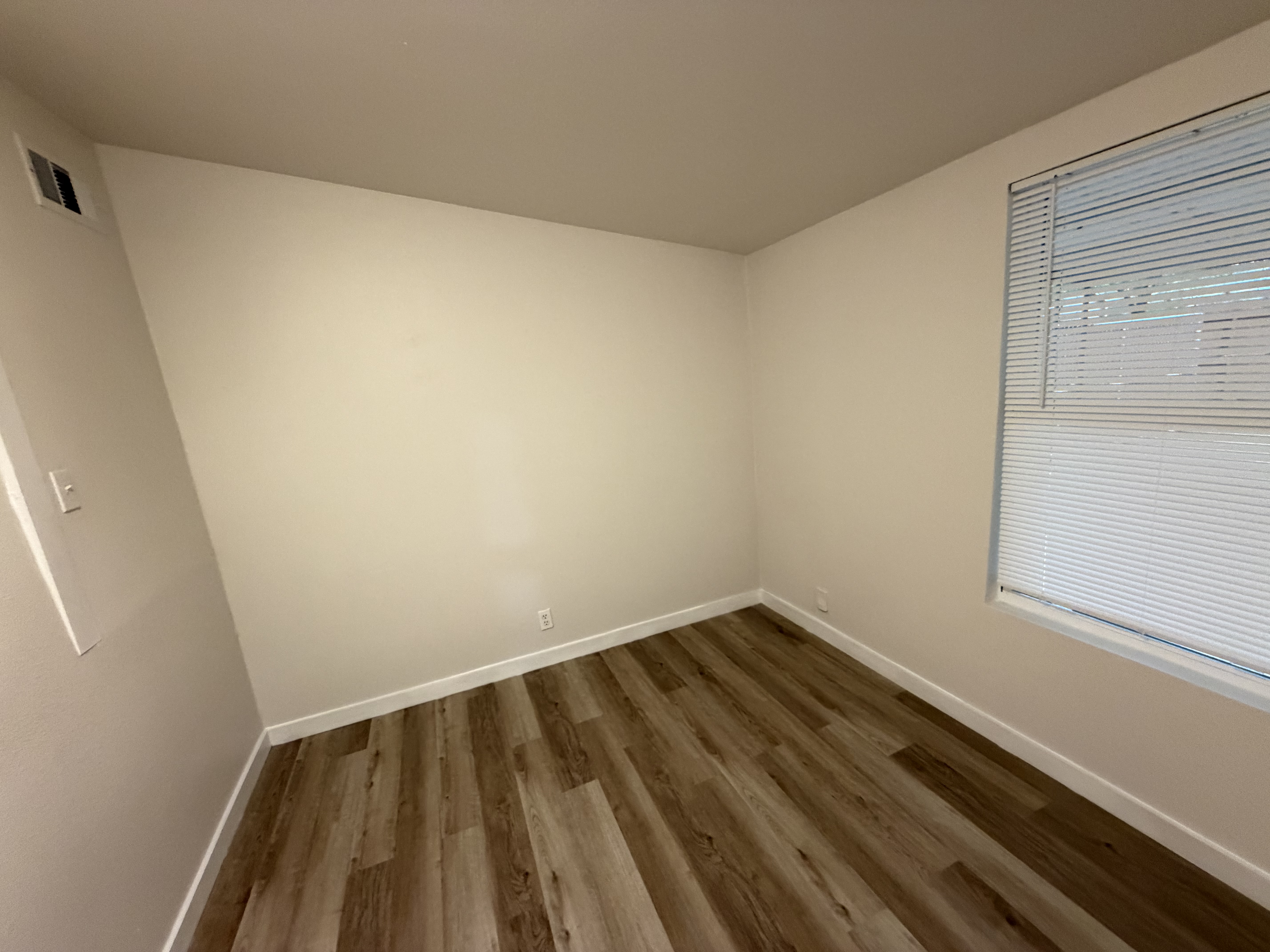 Interior space with window