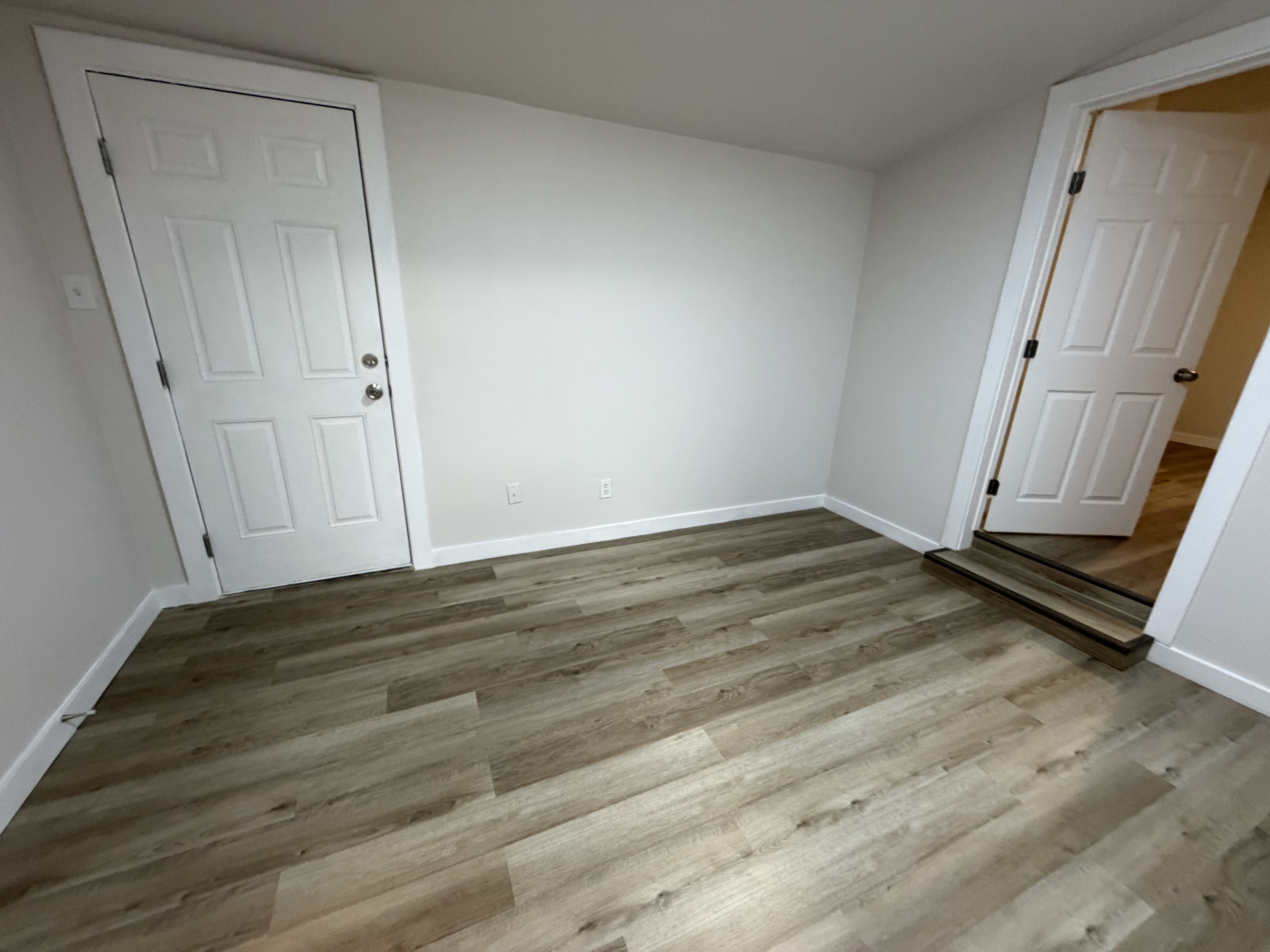 Interior space with exterior access