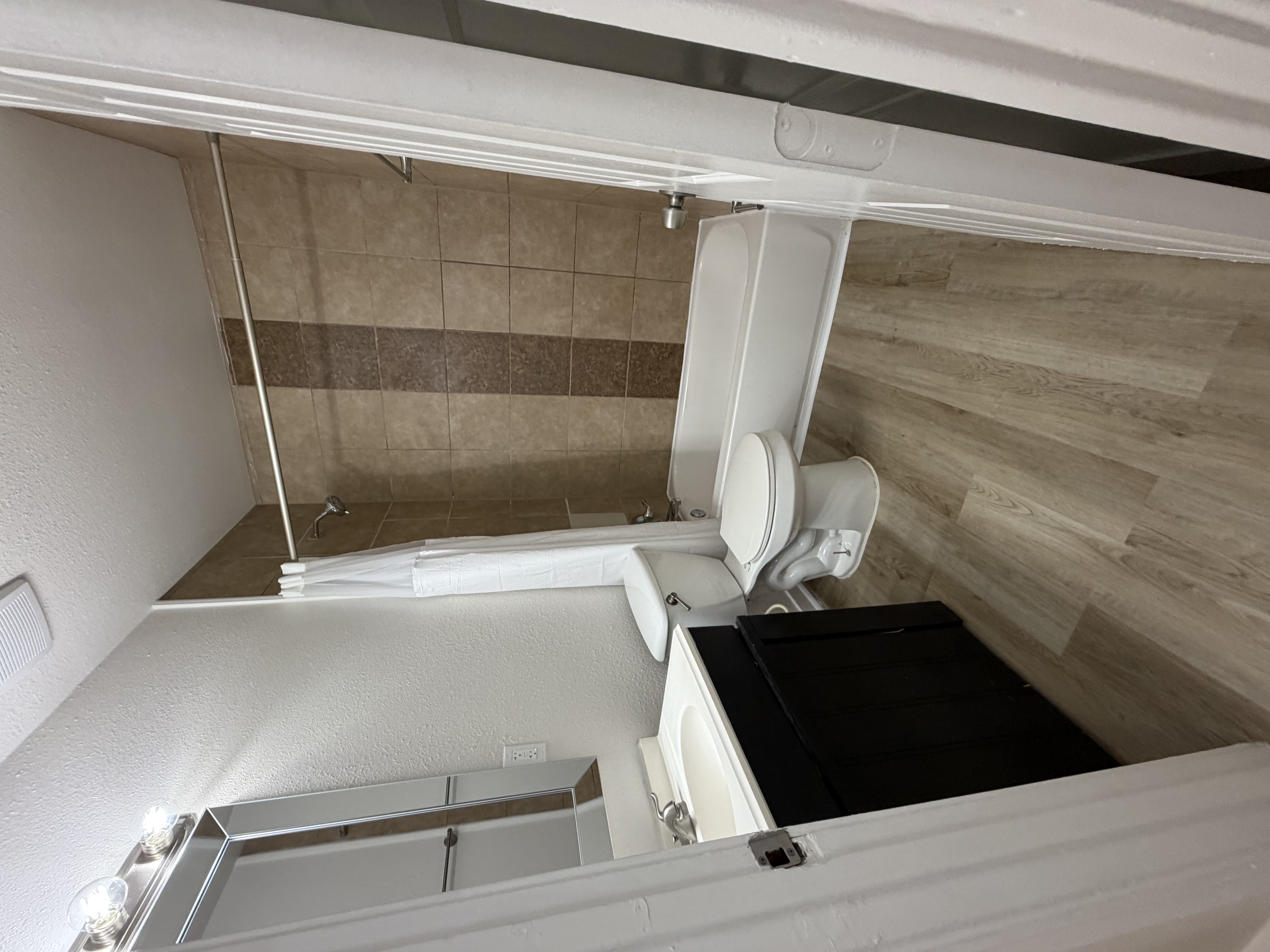 Bathroom with tub