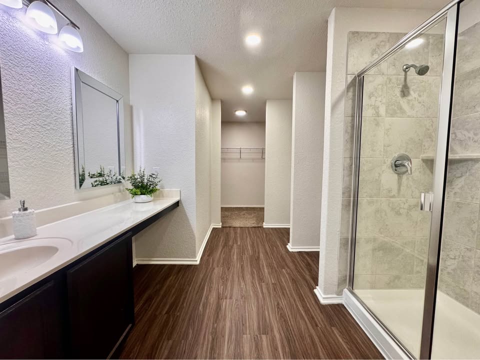 Bathroom with shower