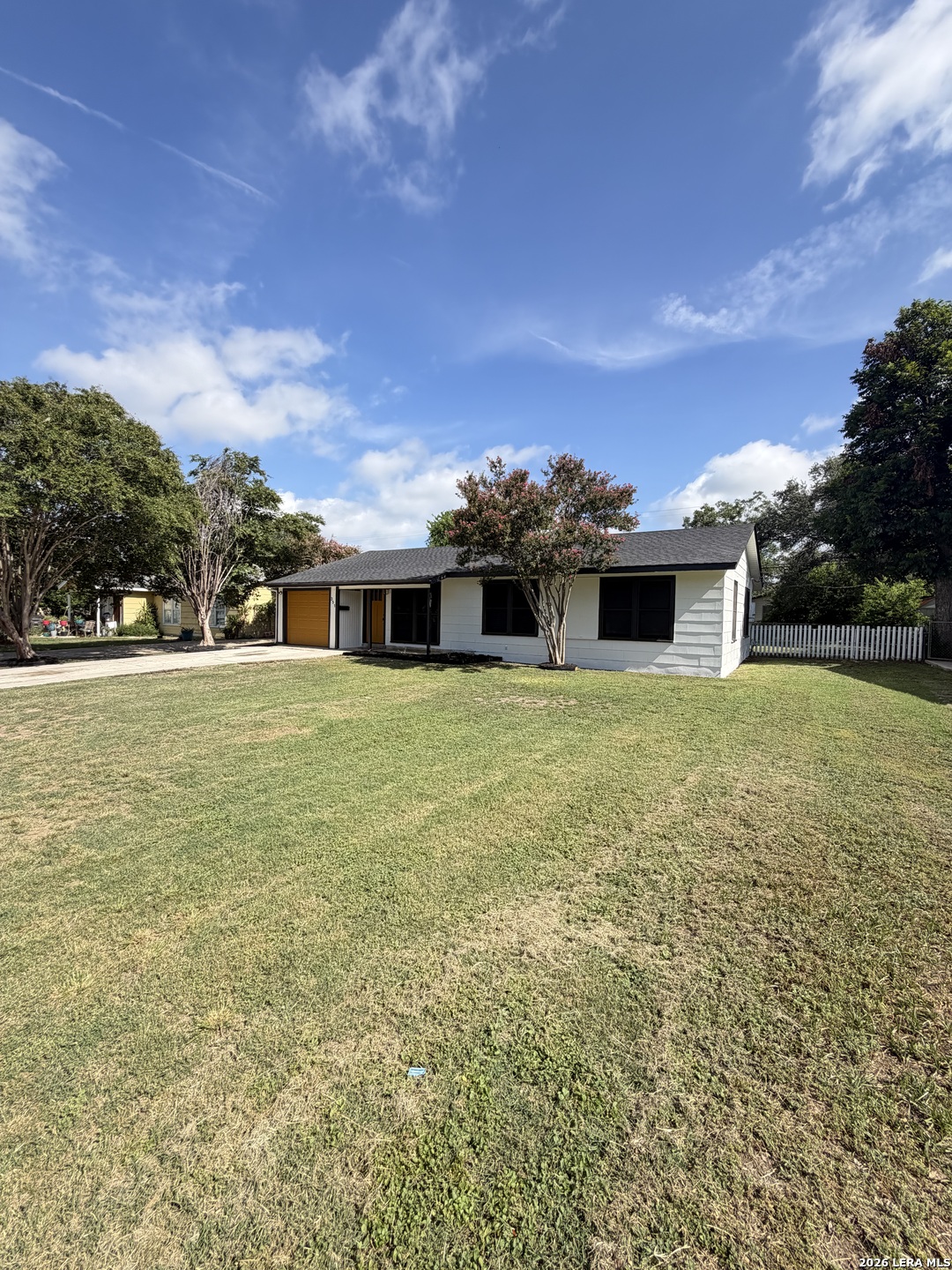 Exterior and front yard