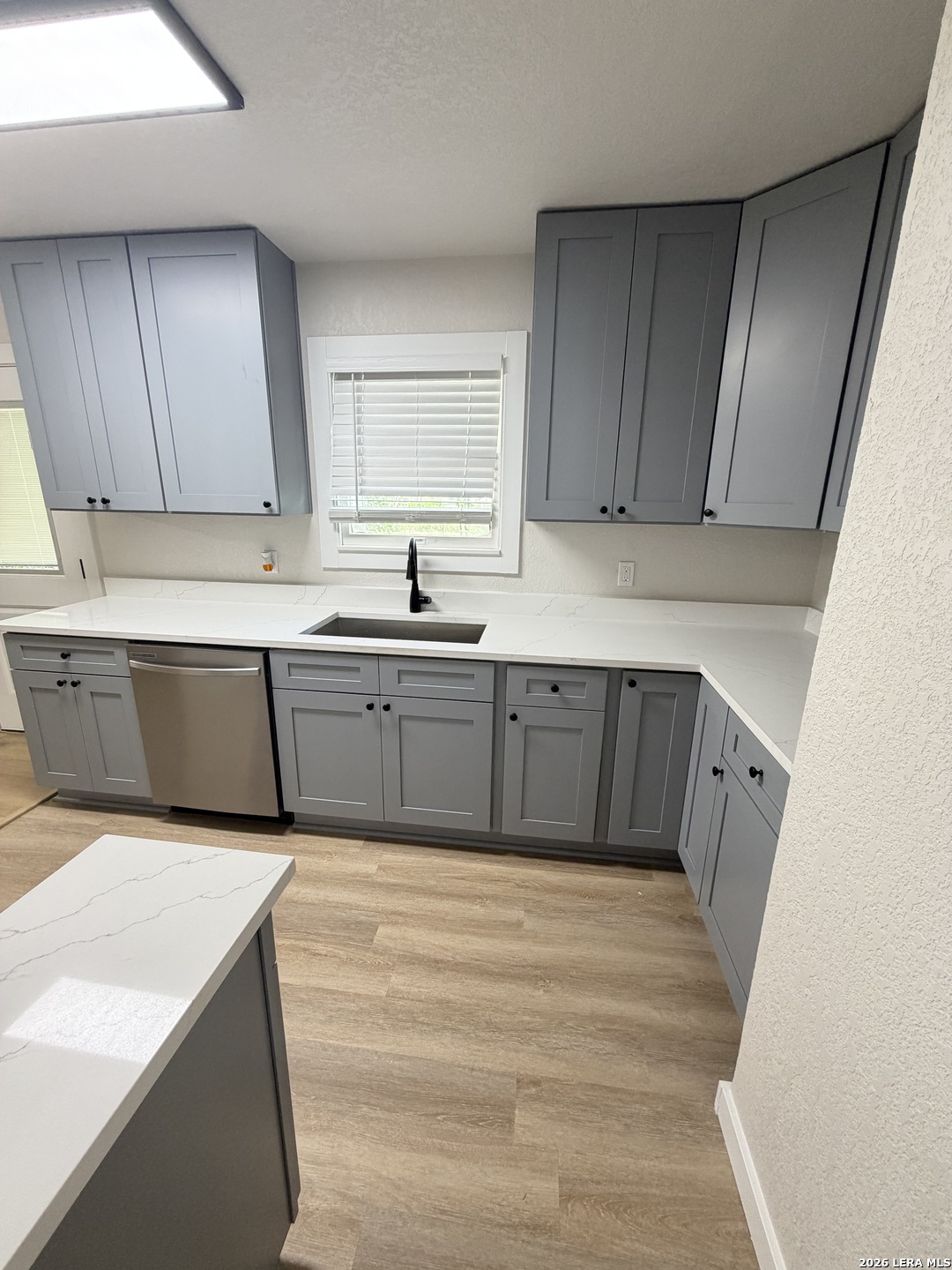 Cabinets and sink