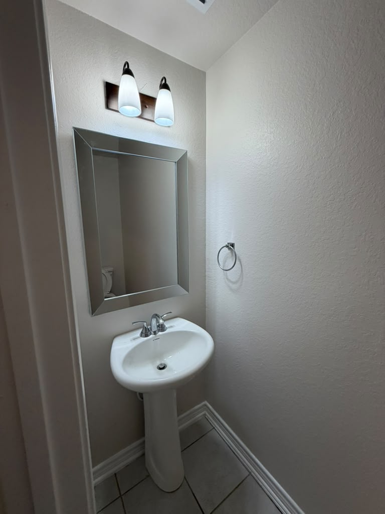 Another half bathroom view