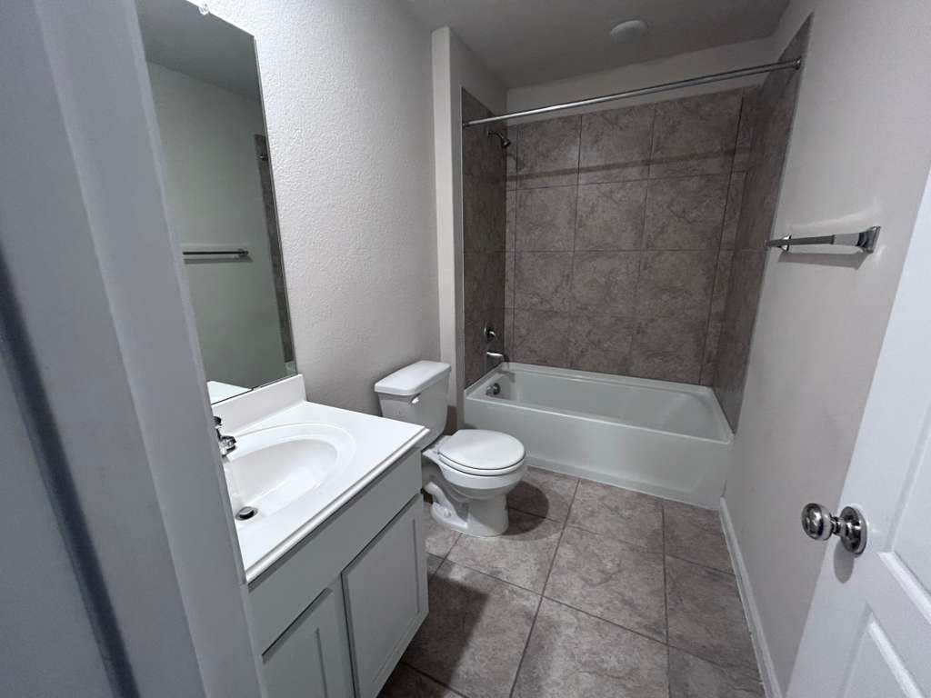 Bathroom with tub