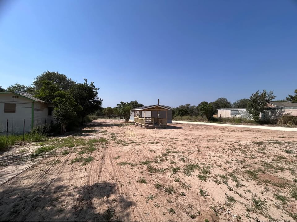 Wide view of the land